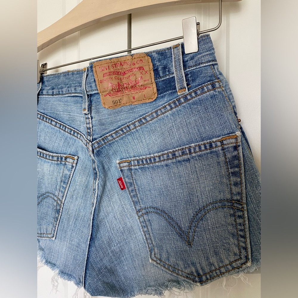 Levi’s Vintage Cutoff Denim Shorts, Highwaisted